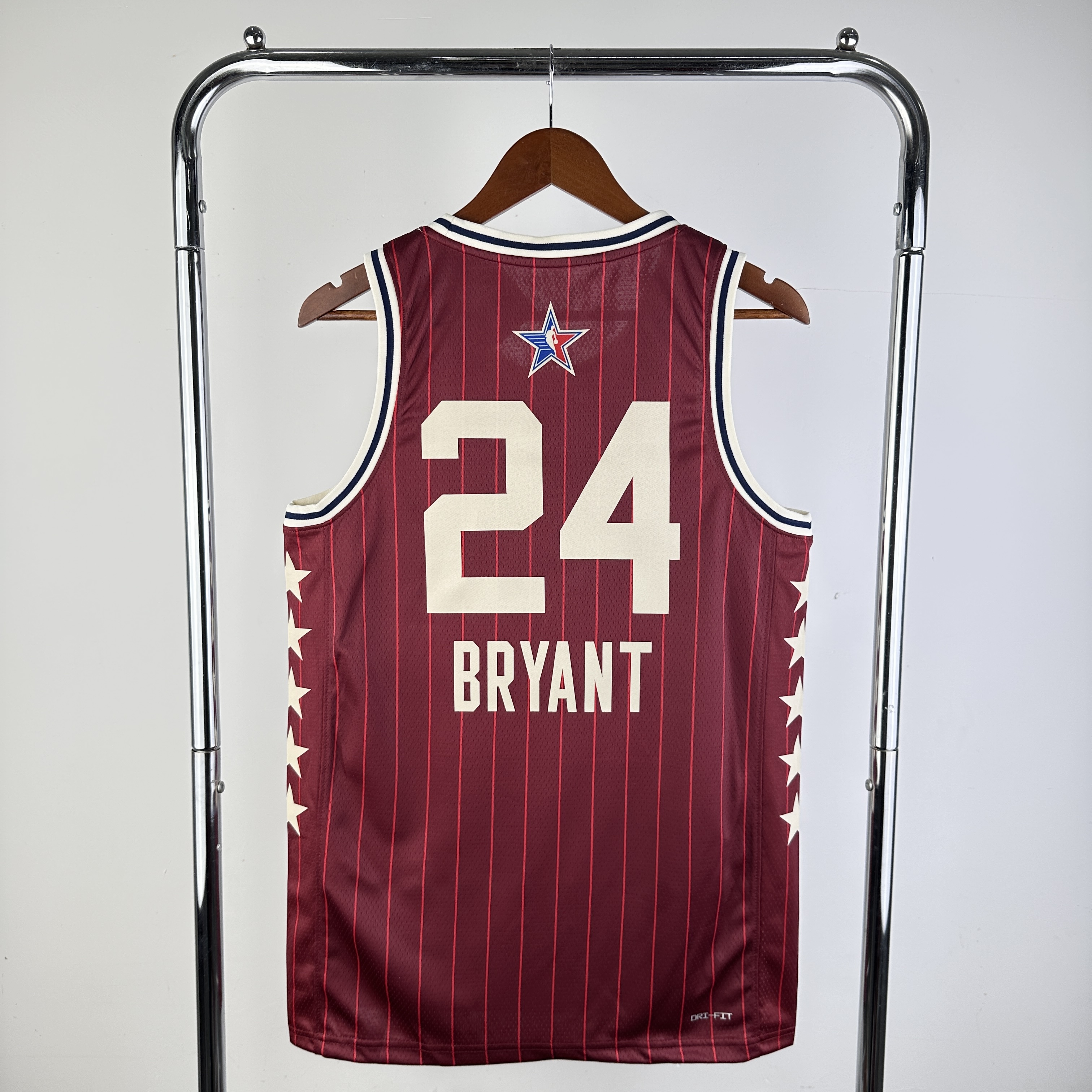 Men Los Angeles Lakers 24 Bryant Red All-star season 2024 NBA Jersey